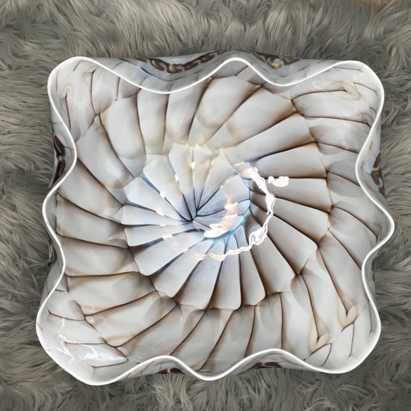 Murano Other - RARE Murano Glass Shell Bowl Handmade in Italy